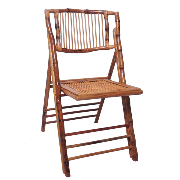 wooden bamboo folding chair